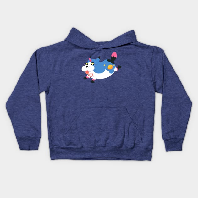 Bouncy Boy Kids Hoodie by sky665